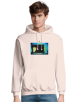 Marvelous - "Web of Colors" Hoodie creamy pink XS 3