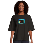 Marvelous - "Web of Colors" T-shirt Deep Black XS 4