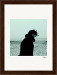 Misty Mind Framed print 13x18 cm / 5x7″ Dark wood frame 74