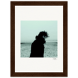 Misty Mind Framed print 13x18 cm / 5x7″ Dark wood frame 74