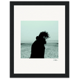 Misty Mind Framed print 15x20 cm / 6x8″ Black frame 97
