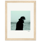 Misty Mind Framed print 15x20 cm / 6x8″ Wood frame 52