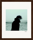 Misty Mind Framed print 20x25 cm / 8x10″ Dark wood frame 66