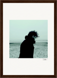Misty Mind Framed print 21x29.7 cm / 8x12" Dark wood frame 64
