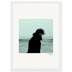 Misty Mind Framed print 21x29.7 cm / 8x12" White frame 21