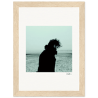 Misty Mind Framed print 21x29.7 cm / 8x12" Wood frame 37