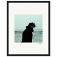 Misty Mind Framed print 27x35 cm / 11x14″ Black frame 93