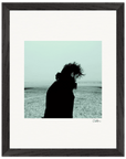 Misty Mind Framed print 27x35 cm / 11x14″ Black frame 40