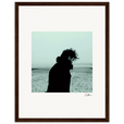 Misty Mind Framed print 27x35 cm / 11x14″ Dark wood frame 78
