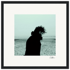 Misty Mind Framed print 30x30 cm / 12x12″ Black frame 81
