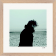 Misty Mind Framed print 30x30 cm / 12x12″ Wood frame 26