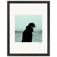 Misty Mind Framed print 30x40 cm / 12x16″ Black frame 42