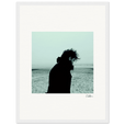 Misty Mind Framed print 30x40 cm / 12x16″ White frame 19