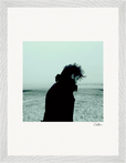 Misty Mind Framed print 30x40 cm / 12x16″ White frame 12