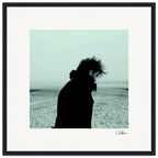 Misty Mind Framed print 40x40 cm / 16x16″ Black frame 92