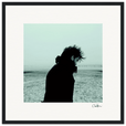 Misty Mind Framed print 40x40 cm / 16x16″ Black frame 92