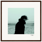 Misty Mind Framed print 40x40 cm / 16x16″ Dark wood frame 68