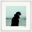 Misty Mind Framed print 40x40 cm / 16x16″ White frame 13