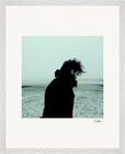 Misty Mind Framed print 40x50 cm / 16x20″ White frame 18
