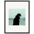 Misty Mind Framed print 45x60 cm / 18x24″ Black frame 45