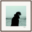 Misty Mind Framed print 50x50 cm / 20x20″ Dark wood frame 65