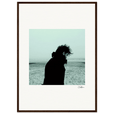 Misty Mind Framed print 50x70 cm / 20x28″ Dark wood frame 75