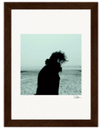 Misty Mind Framed print 60x80 cm / 24x32″ Dark wood frame 63