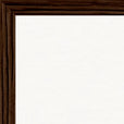 Misty Mind Framed print 70x70 cm / 28x28″ Dark wood frame corner detail