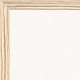 Misty Mind Framed print 70x70 cm / 28x28″ Wood frame corner detail