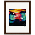 Moving Smiles Framed print 15x20 cm / 6x8″ Dark wood frame