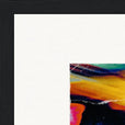 Moving Smiles Framed print 27x35 cm / 11x14″ Black frame corner detail