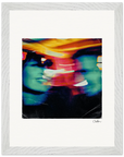 Moving Smiles Framed print 27x35 cm / 11x14″ White frame