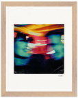Moving Smiles Framed print 27x35 cm / 11x14″ Wood frame
