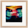 Moving Smiles Framed print 30x30 cm / 12x12″ Wood frame