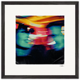 Moving Smiles Framed print 40x40 cm / 16x16″ Black frame