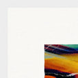 Moving Smiles Framed print 40x40 cm / 16x16″ White frame corner detail