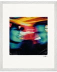 Moving Smiles Framed print 40x50 cm / 16x20″ White frame