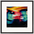 Moving Smiles Framed print 50x50 cm / 20x20″ Black frame