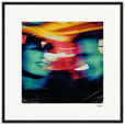 Moving Smiles Framed print 50x50 cm / 20x20″ Black frame