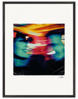 Moving Smiles Framed print 60x80 cm / 24x32″ Black frame