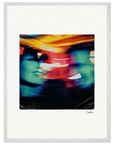 Moving Smiles Framed print 60x80 cm / 24x32″ White frame
