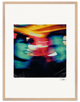 Moving Smiles Framed print 60x80 cm / 24x32″ Wood frame