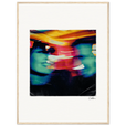 Moving Smiles Framed print 60x80 cm / 24x32″ Wood frame