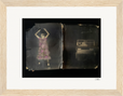 Never too Late Framed print 15x20 cm / 6x8″ Wood frame