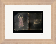 Never too Late Framed print 15x20 cm / 6x8″ Wood frame 24