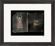 Never too Late Framed print 20x25 cm / 8x10″ Black frame 42