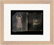 Never too Late Framed print 20x25 cm / 8x10″ Wood frame 25