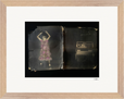 Never too Late Framed print 27x35 cm / 11x14″ Wood frame 27