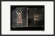 Never too Late Framed print 28x43 cm / XL (11x17″) Black frame