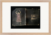 Never too Late Framed print 28x43 cm / XL (11x17″) Wood frame 28
